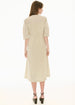 POL CLOTHING - Fable Shirt Dress - Ivory/ Ink