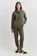TOORALLIE - Lounge Funnel Neck Knit - KALE
