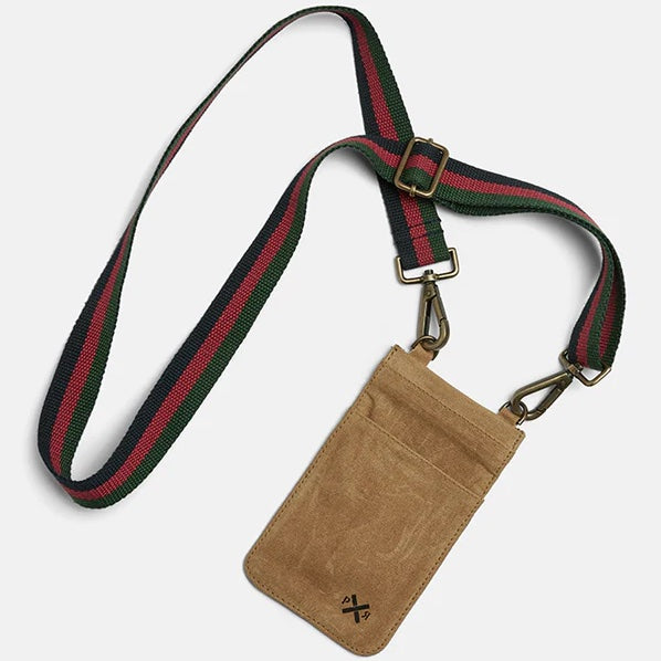 PONY RIDER - Slow Road Cross Body Phone Bag - CLAY