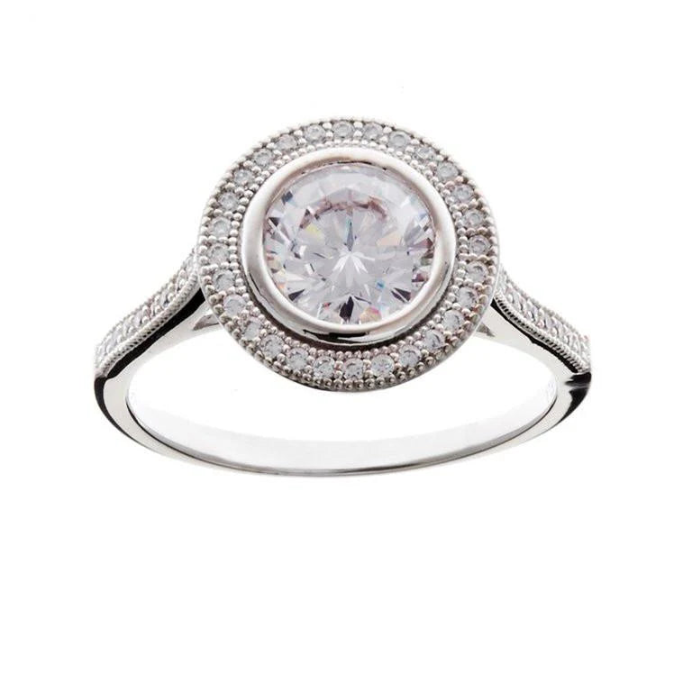 SYBELLA JEWELLERY - WILLA ROUND CZ RING
