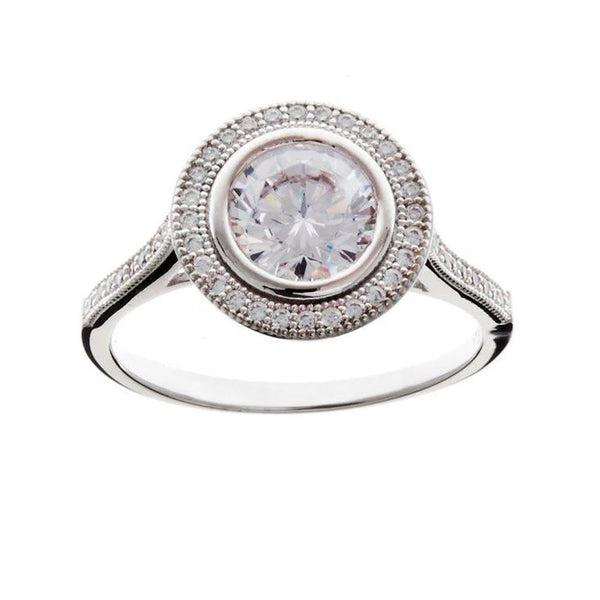 SYBELLA JEWELLERY - WILLA ROUND CZ RING
