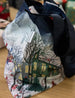 BESPOKE LETTERPRESS - A Christmas Village - Reuseable Large Shopping Bag