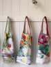 BESPOKE LETTERPRESS - Poppies & Foxgloves - Reuseable Large Shopping Bag