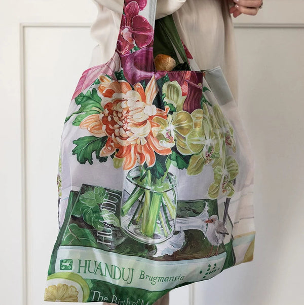 BESPOKE LETTERPRESS - Fairy Wren - Reuseable Large Shopping Bag