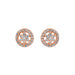 SYBELLA JEWELLERY - KATE ROSE GOLD FLOWER CZ STUDS