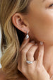 SYBELLA JEWELLERY - LOUISE SILVER TEAR DROP CUBIC ZIRCONIA DRESS EARRINGS