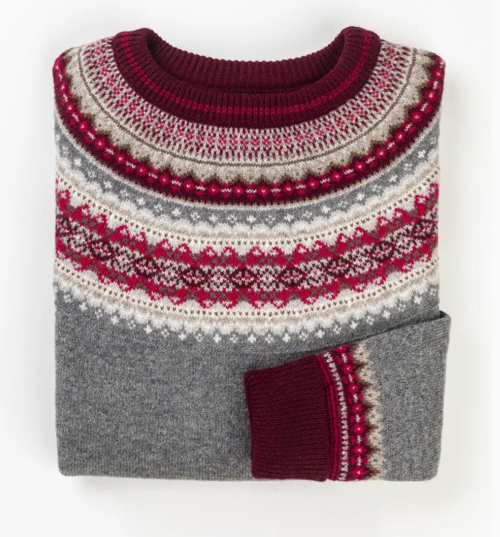 ERIBE - ALPINE SWEATER - Greyberry