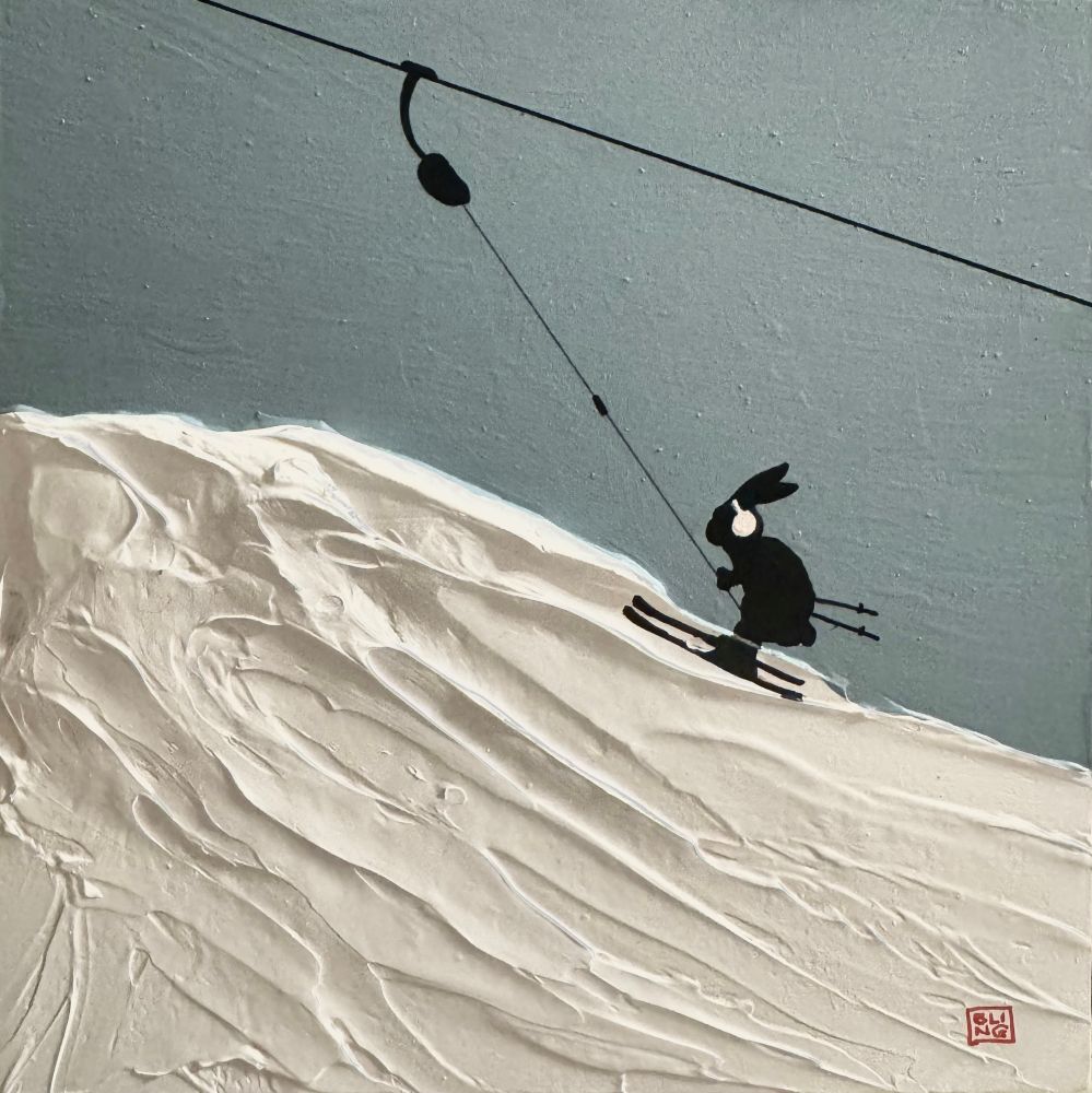 MELINDA HELBLING - Snow Bunny Just One More