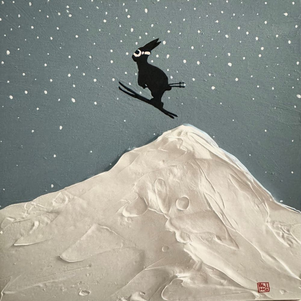 MELINDA HELBLING - Snow Bunny Sky High