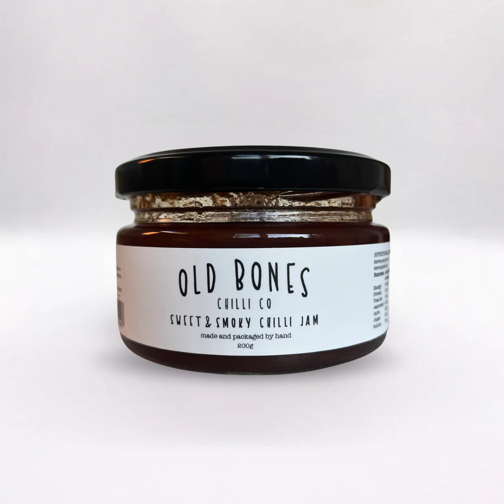 OLD BONES CHILLI CO - Sweet & Smokey Chilli Jam - 200g