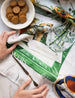 BESPOKE LETTERPRESS - April Blooms 100% Linen Tea Towel