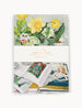BESPOKE LETTERPRESS - August Blooms 100% Linen Tea Towel
