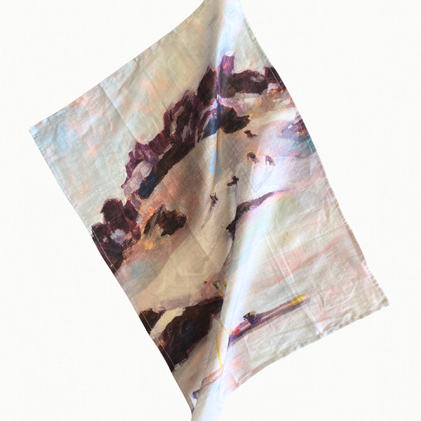 YANI LENEHAN - Linen Tea Towel - THE HIGHEST POINT