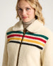PENDLETON - GLACIER SUNSET - Fleece Jacket IVORY
