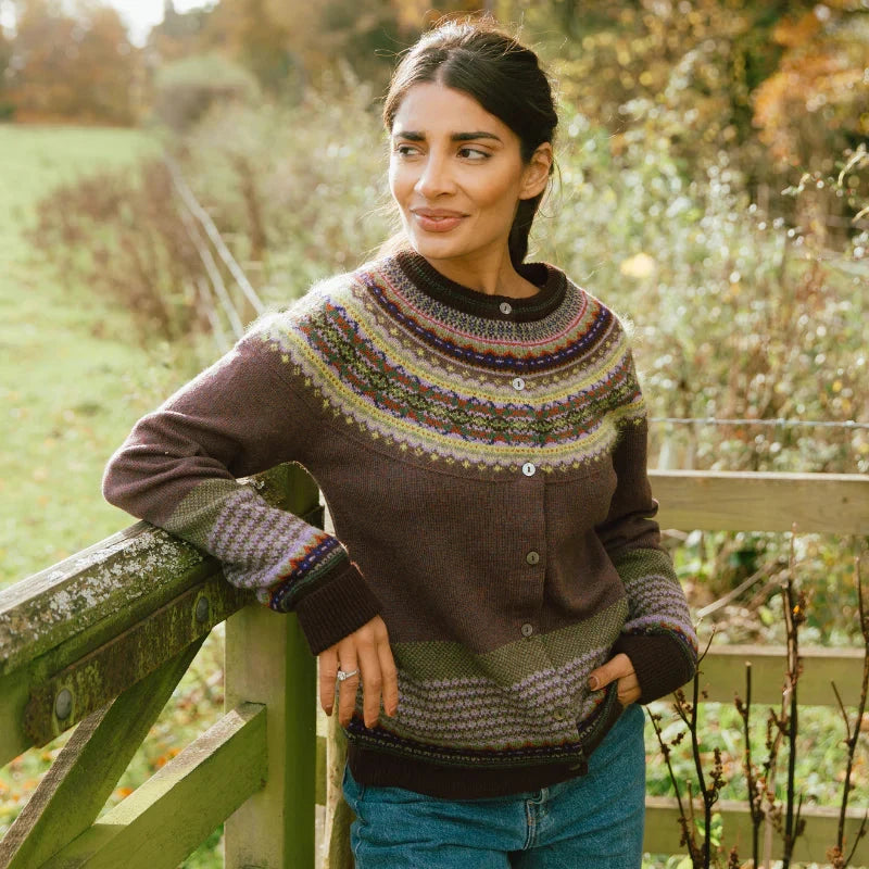 ERIBE - Alpine Cardigan - HEATHER