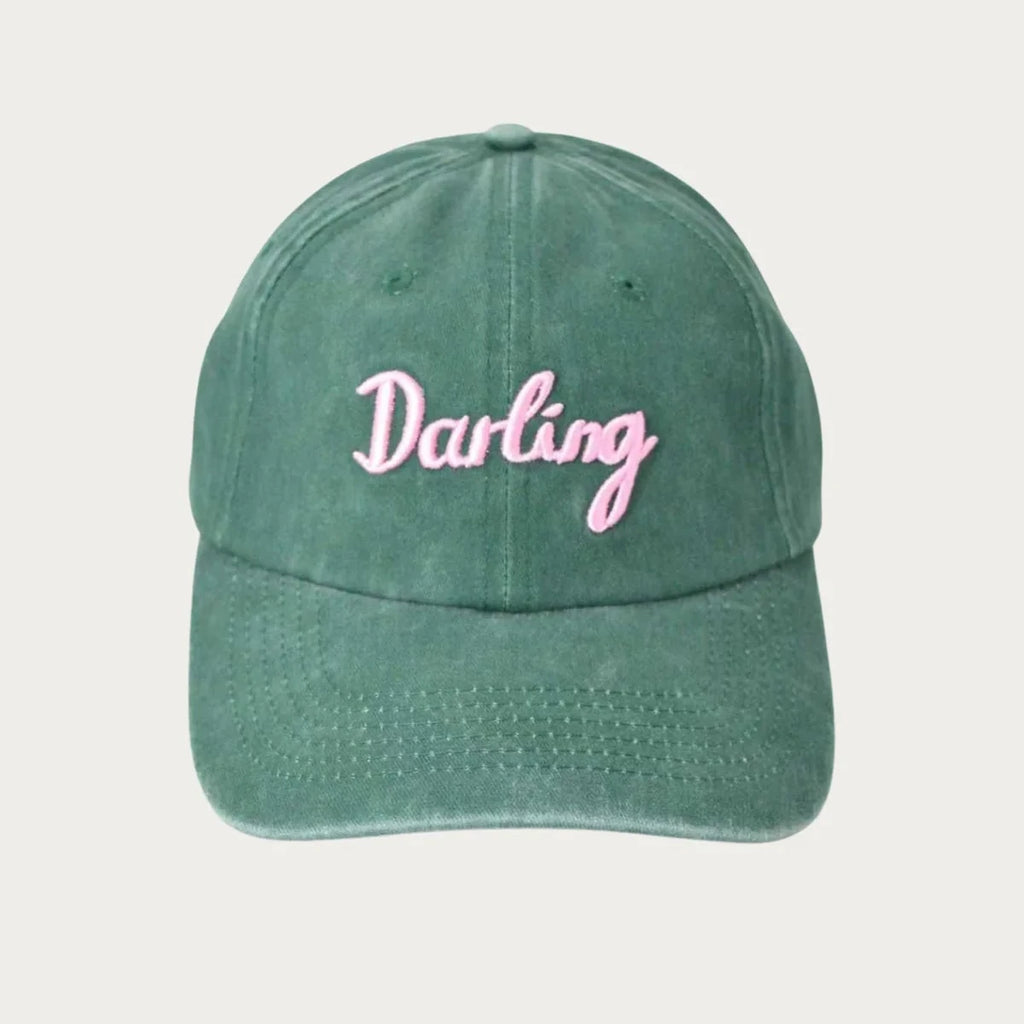 WHITNEY SPICER - Darling Cap - GREEN/ PINK
