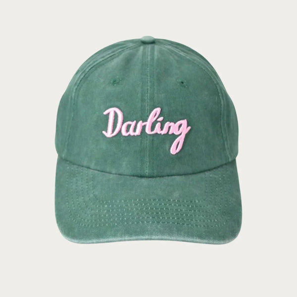 WHITNEY SPICER - Darling Cap - GREEN/ PINK