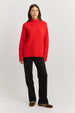TOORALLIE - Split Neck Funnel - POPPY