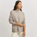 TOORALLIE - Split Neck Funnel - LIGHT OAT