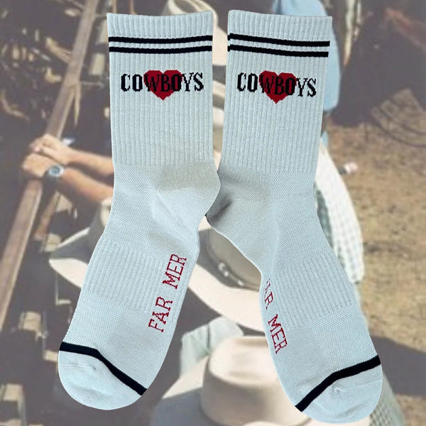 WHITNEY SPICER - LOVE COWBOYS SOCKS