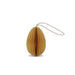 Golden Sand Hanging Easter Egg H7cm