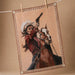 FAR MER by Whitney  - GOT A GUN 100% Linen Tea Towel