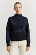 TOORALLIE - Dash Stitch Funnel - FRENCH NAVY