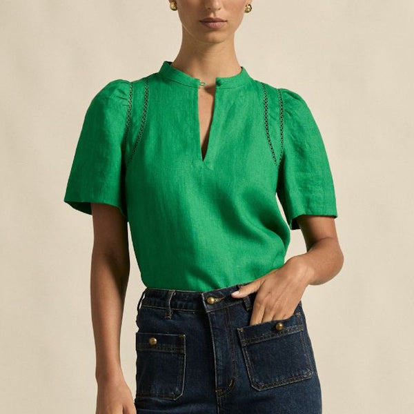 ZOE KRATZMANN - Recollect Top - PARROT