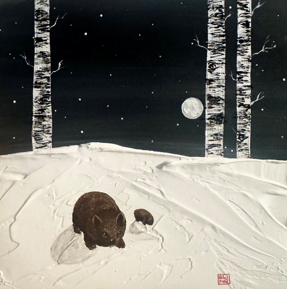 MELINDA HELBLING - Soft Tracks in the Snow