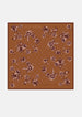 FAR MER by Whitney - " SUNBURNT " SILK BANDANA  90cm x 90cm