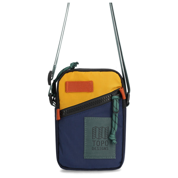 TOPO DESIGNS - Mini Shoulder Bag - NAVY / MUSTARD