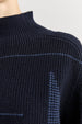 TOORALLIE - Dash Stitch Funnel - FRENCH NAVY