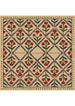 FAR MER by Whitney - "WALLFLOWER " COTTON BANDANA  65cm x65cm