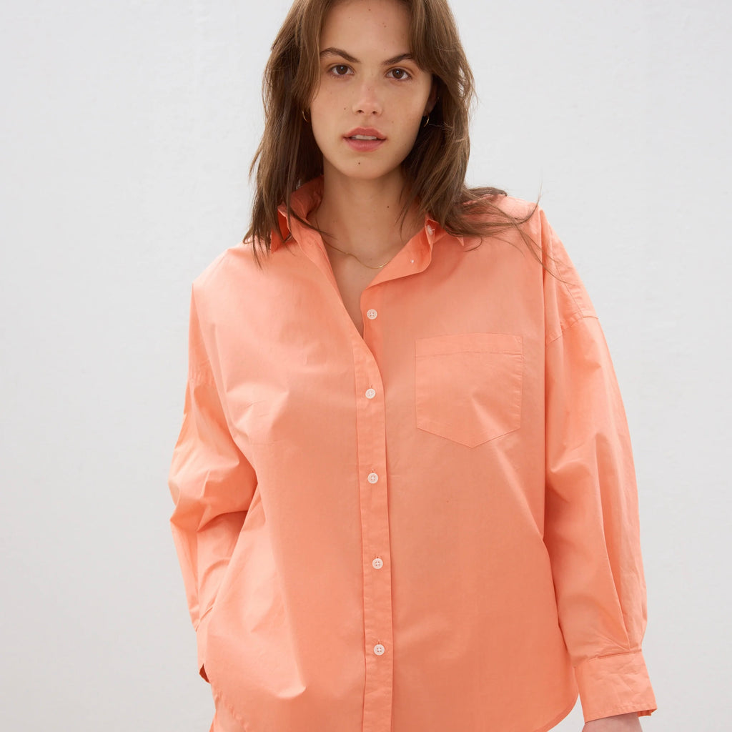 LMND - Chiara L/S Shirt - Classic MELON