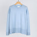 ALEGER Cashmere Blend Oversized Wide Sleeve Sweater - LIGHT BLUE small