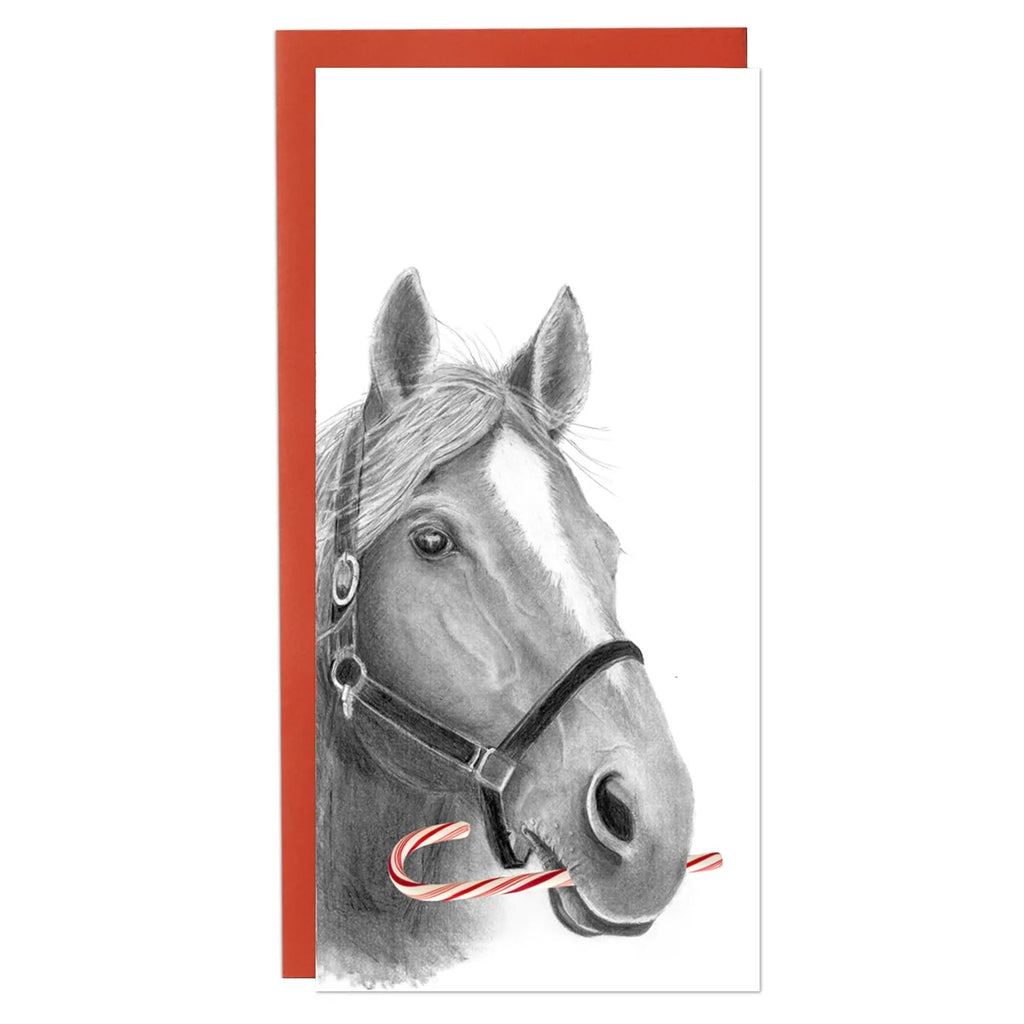 CATHY HAMILTON - XMAS HORSE CARD