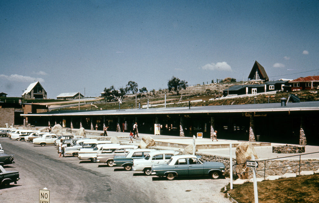 Vintage photo of Jindabyne Town Centre Circa 1960's