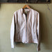 STILL US- Tailored NATURAL LEATHER Jacket with perforated side panel  - SABLE 42