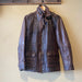 BOGNER JEANS - VINTAGE LEATHER BIKER JACKET - Size Small