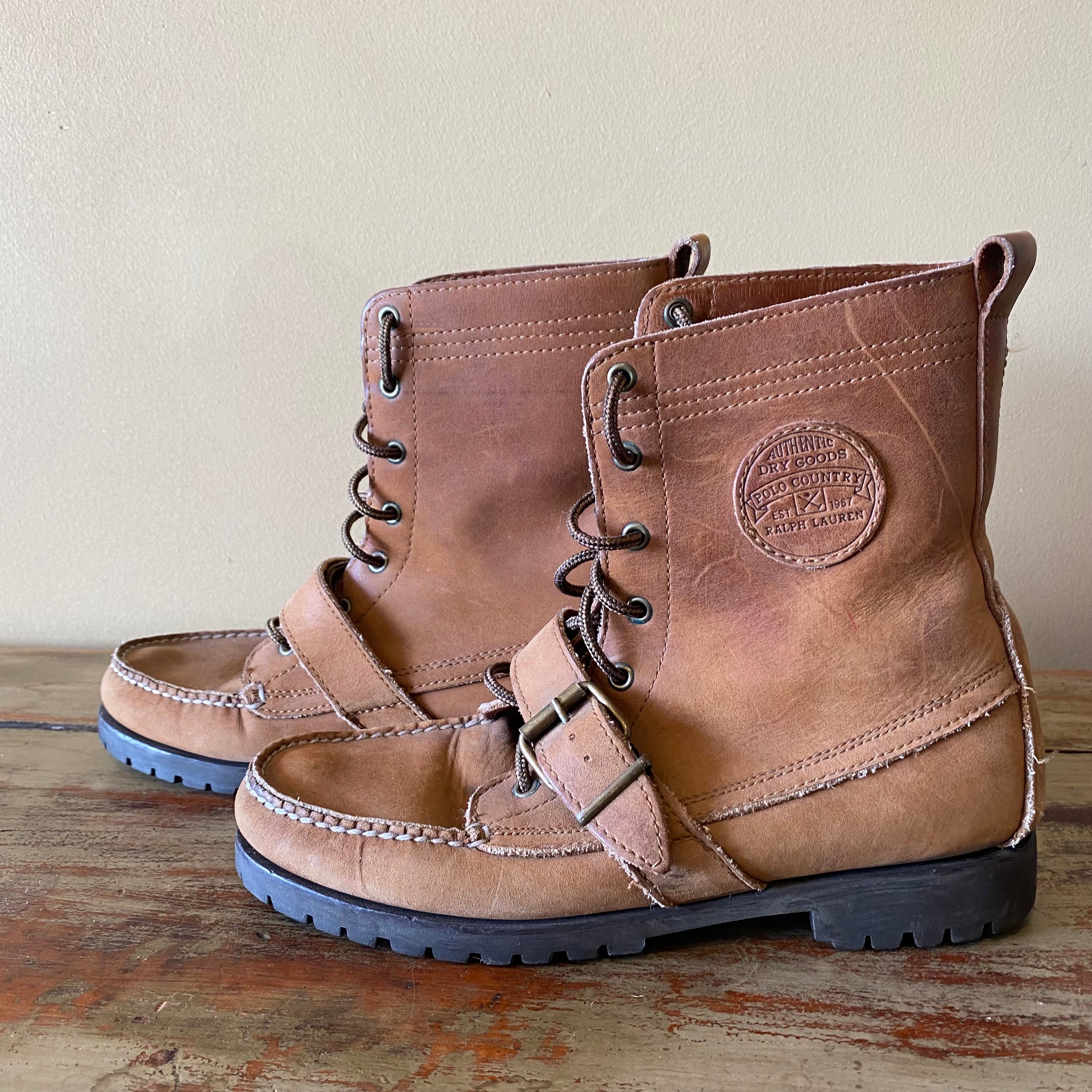 Retro polo boots Clearance