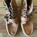 Vintage Ralph Lauren Polo Ankle Boots Country Dry Goods Tan Brown Size 9 B