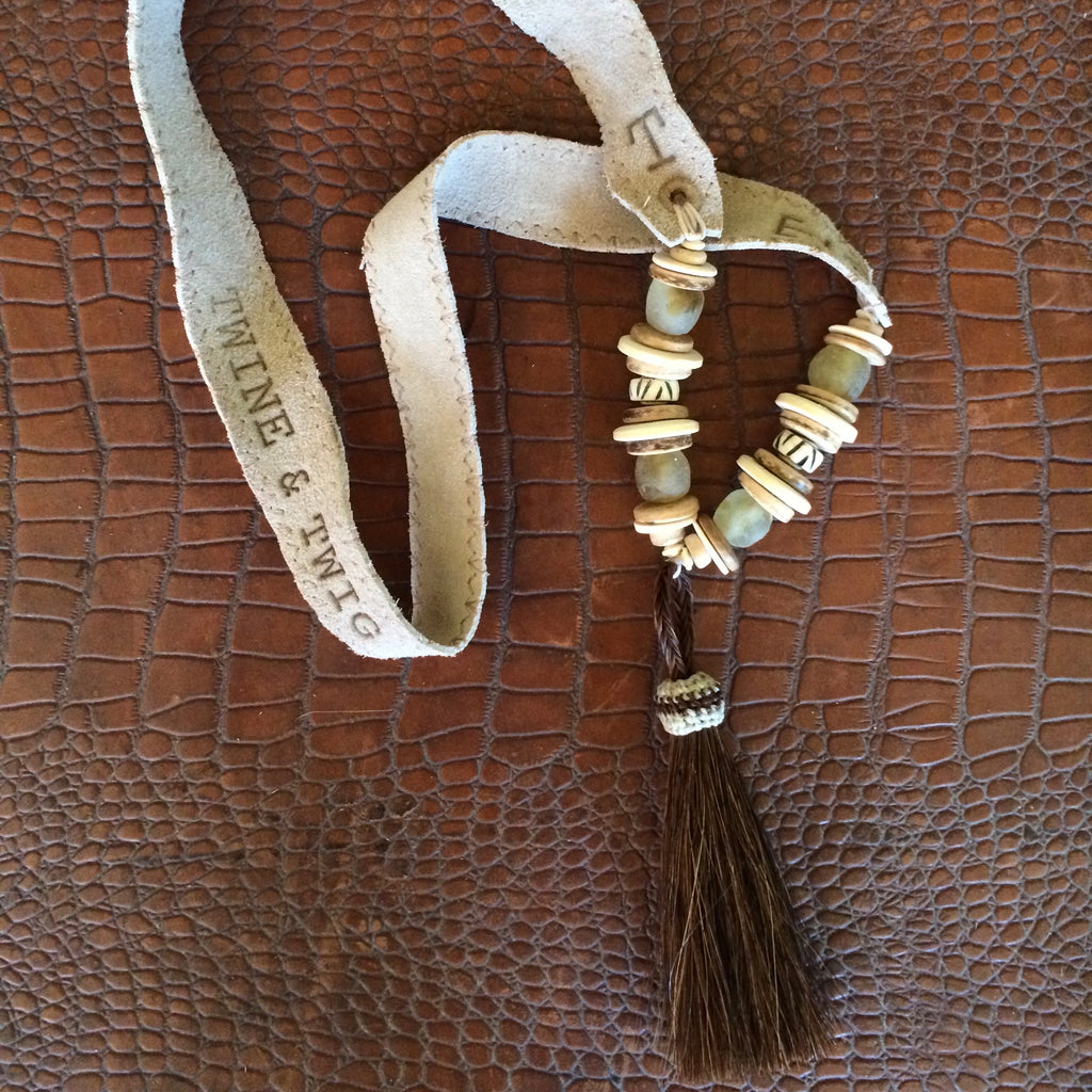 TWINE & TWIG STYLE - Trail Tail Necklace #2