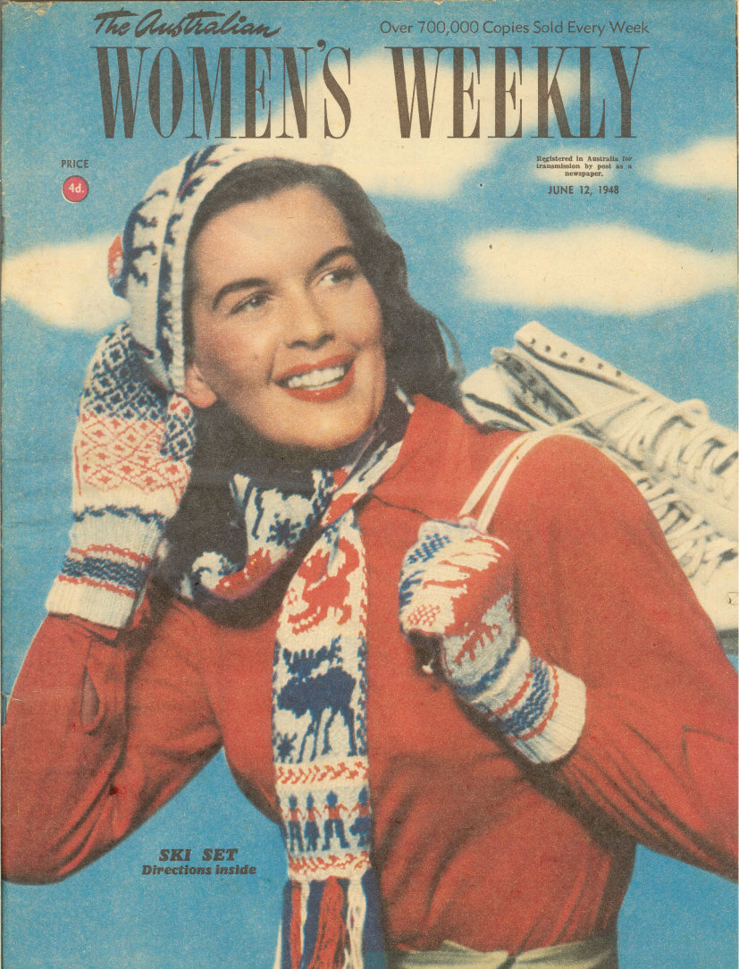 VINTAGE WOMENS WEEKLY Cover June 1948