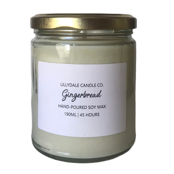 Lillydale Candle Co - GINGERBREAD (xmas  edition)